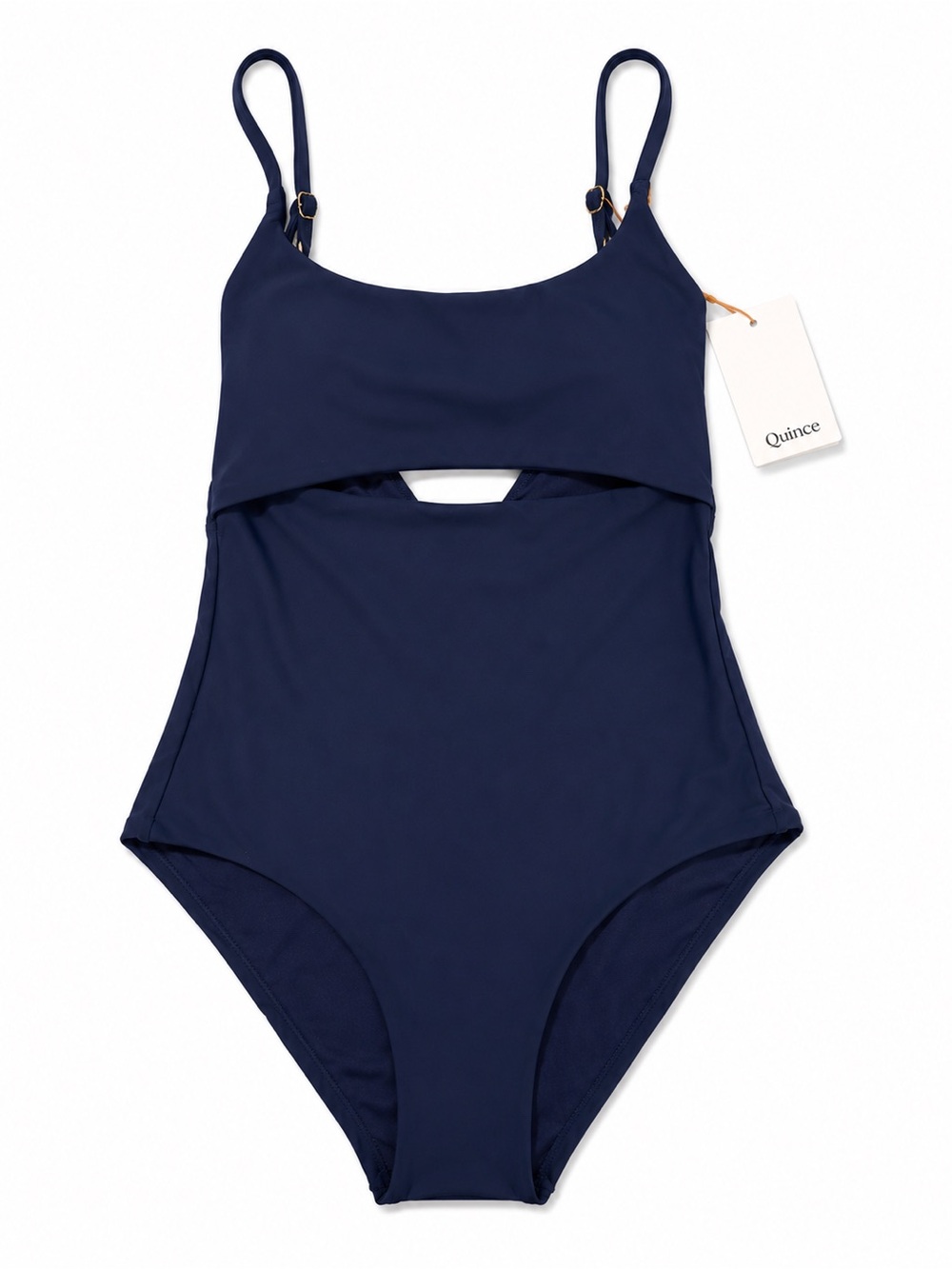 Quince One-Piece Swimsuit | Deep Navy | Size M | NWT